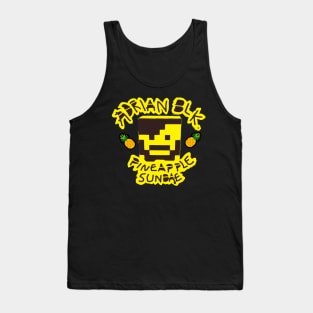 ADRIAN BLACK ''PINEAPPLE SUNDAE'' Tank Top